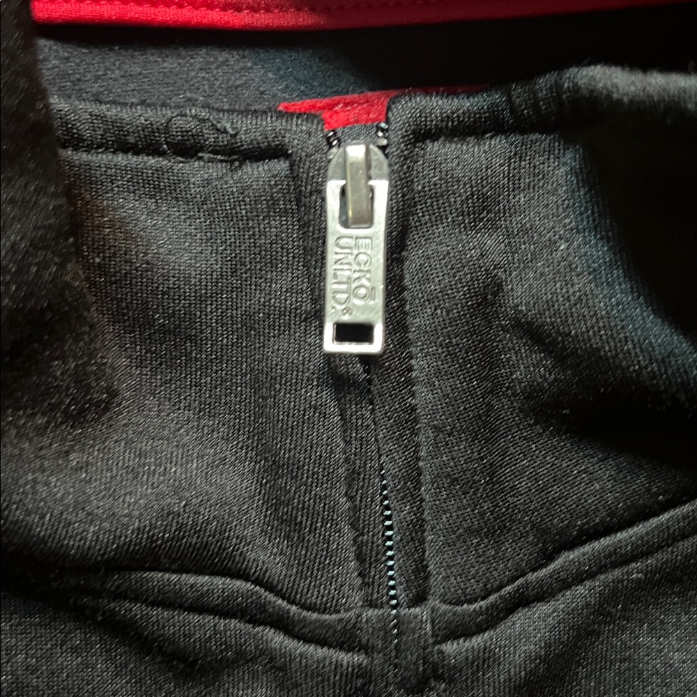 Ecko Unlimited Black and Red Track Jacket Y2K 2XL-Large - Picture 5 of 10
